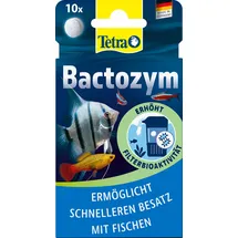 Tetra Aquarium-Wasseraufbereiter Bactozym 10 Kapseln