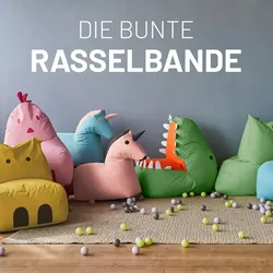 LUMALAND Kindersitzsack-Set 