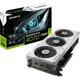 Gigabyte GeForce RTX 4070 Ti SUPER Eagle OC Ice 16G, 16GB GDDR6X, HDMI, 3x DP (GV-N407TSEAGLEOC ICE-16GD)