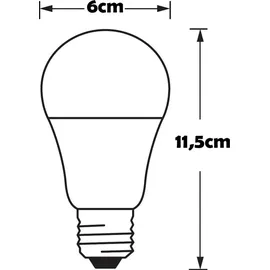 LEDVANCE Smart+ WiFi Classic 485754 9W E27 3 St.