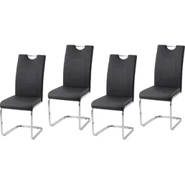 Hti-Living HTI-Line Schwingstuhl KellyC PU 4er