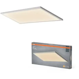 Osram Planon Plus Deckenleuchte in Weiß mit fortschrittlicher LED-Technik, 22 W, rechteckige Form (300 x 600 mm), warmweiße Lichtfarbe bei 3000 K, Aluminium-Gehäuse, mattierter PMMA-Diffuser