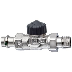 Heimeier Thermostatventil 1/2" Durchgang Standard Pressanschluss DN 15