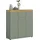 OTTO home Highboard 105 x 115 x 37 cm smoke grün / Wotan Eiche (Nachbildung)