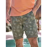 Lerros Modische Chino-Bermuda für Herren - Original Olive - 32