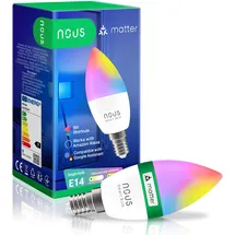 Nous Smart Light Lampe 5 W E14 RGB