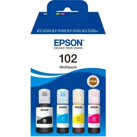 Epson 102 EcoTank-Tintenflasche CMYK