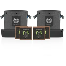AC Infinity Kokossubstrat Kit 2 Pflanzen Starter Set