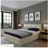 Halmon Schlafkomfort Betten Dalas 160 x 200 cm Beige