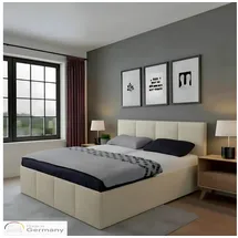 Halmon Schlafkomfort Betten Dalas 160 x 200 cm Beige