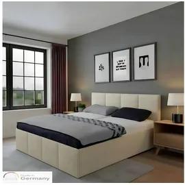 Halmon Schlafkomfort Betten Dalas 160 x 200 cm Beige