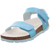 superfit Fussbettpantoffel Hausschuh, Blau 8020, 27 EU