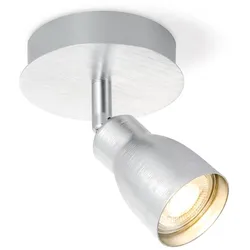 Deckenspot / Einzelstrahler ALBA aluminium - inkl. GU10 LED Leuchtmittel