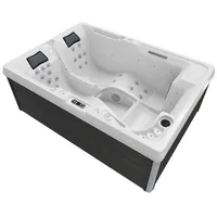 Tronitechnik Outdoor Whirlpool ELBA 210 x 150 cm inkl. Thermoabdeckung & Treppe