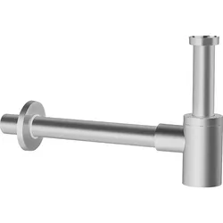 Flaschensiphon Design Edelstahl (Ausführung: Flaschensiphon Design DN 32 x 32 kurze Ausführung Matt satiniert)