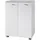 KADIMA DESIGN Schuhschrank 60 x 90 x 35 cm weiß / weiß