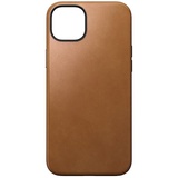 Nomad Modern Leather Case iPhone 15 Plus English Tan