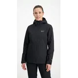 Jack Wolfskin Outrovert Regenjacke Damen Schwarz XL