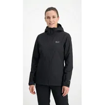 Jack Wolfskin Outrovert Regenjacke Damen Schwarz XL