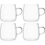 LEONARDO Teetasse 0,57 l Transparent 4 St.