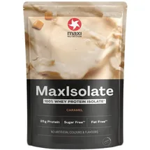 Maxinutrition 100% Whey Protein Isolate Karamell Pulver 1000 g