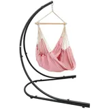 AMANKA XXL Hängesessel mit 210cm Gestell - Hängestuhl Ständer Metall