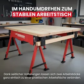 Rothenberger Arbeitsbock Metall klappbar bis 600 kg belastbar