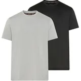 Ocean Sportswear Funktionsshirt atmungsaktiv, quick dry Grau/Schwarz/Weiß L (52/54)