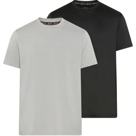 Ocean Sportswear Funktionsshirt atmungsaktiv, quick dry Grau/Schwarz/Weiß L (52/54)