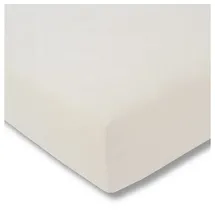 Estella Spannbettlaken Zwirnjersey 6900 90 x 200 - 120 x 220 cm weiß