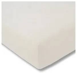 Estella Spannbettlaken Zwirnjersey 6900 90 x 200 - 120 x 220 cm weiß