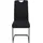 Hela Freischwinger Riga II Samt Cord schwarz 4er Set