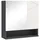 kleankin Spiegelschrank 17 cm grau