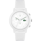 Lacoste Chronograph Quarz Uhr für Herren Kollektion Lacoste.12.12 mit Silikonarmband