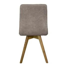 Andas Esszimmerstuhl »Rania« (Set) 2 Stk.Massivholzgestell, mit Keder braun