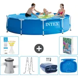 Frame Pool Rund - 305x76 Cm - 7-teilig  S318