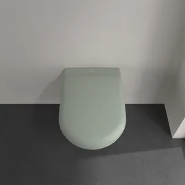 Villeroy & Boch Antao Wand-Tiefspül-WC mit WC-Sitz Morning Green CeramicPlus