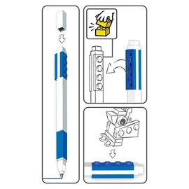 LEGO Gelstift mit Legofigur