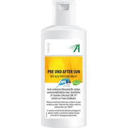 Adler Pre und After Sun Gel mit Aloe Vera und OM24