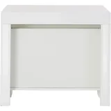 INOSIGN Web Furniture Pratika weiß (weiß glänzend Konsolentisch ausziehbar