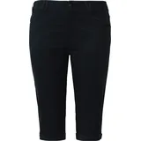 QS Capri-Hose Baumwoll-Elasthan schwarz 50
