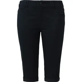 QS Capri-Hose Baumwoll-Elasthan schwarz 50