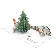 Grafik-Werkstatt Grafik Werkstatt |Pretty Pop-Up Karte | dreidimensional | Weihnachten | Besinnliche Weihnachten