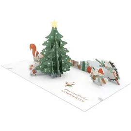 Grafik-Werkstatt Grafik Werkstatt |Pretty Pop-Up Karte | dreidimensional | Weihnachten | Besinnliche Weihnachten