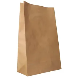 Papstar Blockbodenbeutel, Kraftpapier braun