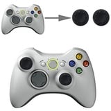 wortek Controller Aufsätze Thumb Grip Control Stick Set Kappe Silikon für Sony PS5, PS4, PS4 Pro, PS3, PS2, Xbox One, Xbox One Series X, Xbox 360, Nintendo Switch, Nintendo Wii U Schwarz