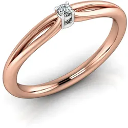 Verlobungsring VR16 750er Rot-/Weiflgold - 1712