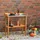 Promadino Pflanztisch 84 x 38 x 90 cm Braun
