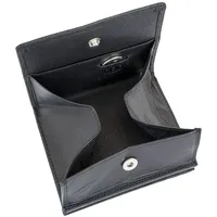LEAS Wiener Schachtel mit RFID Schutz Echt-Leder, schwarz Special Edition