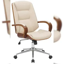CLP Yankton Kunstleder Walnuss/Creme